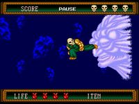 Splatterhouse 2 sur Sega Megadrive